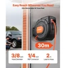 VEVOR Susukamas oro žarnos ritė, 30 m, PVC, 300 PSI, modelis NWA-L30