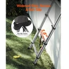 VEVOR Teleskopinės kopėčios MF-STL260, nerūdijantis plienas, 2540 mm, 9 pakopos