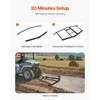 Koduva VEVOR tempiamas drag harrow, 74" pločio, Q235 plienas, su reguliuojamomis juostomis ir kaištiniu prikabinimu