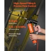 VEVOR Tepimo pistoletas, 6000 PSI, 0,4 L, su 45,7 cm lanksčia žarna, pailginamu standžiu vamzdeliu ir 2 plokščiais antgaliais