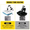 Koduva VEVOR terminio spausdinimo presas 30,5 x 38,1 cm 5 in 1, 1250 W, baltas