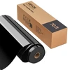 Koduva VEVOR termo transfero vinilas, blizgios juodos spalvos, 304,8 x 21336 mm, ritinys