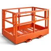 Koduva VEVOR tinklelinė telehandlerio darbo platforma, 1817 x 1220 mm, 907,18 kg, anglinio plieno