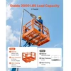 Koduva VEVOR tinklelinė telehandlerio darbo platforma, 1817 x 1220 mm, 907,18 kg, anglinio plieno