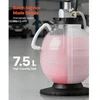 VEVOR Transmisijos alyvos siurblys, 7,5 l, rankinis ATF papildymo rinkinys su 8 adapteriais ir 120 cm žarna