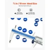 Koduva VEVOR ugnies stiklas, 10 lb / 4,5kg, 3/4 col. / 19,05 mm, kobalto mėlynas