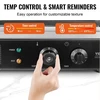 VEVOR Vaflių kepimo aparatas, 6 vnt., 1500 W, sidabrinis, HT-119
