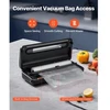 VEVOR Vakuuminis maisto sandariklis ZK-8861, 120 W, 80 kPa