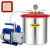 VEVOR Vakuumo kamera su siurbliu, 5 gal / 18,9 l, 5 CFM, 1/3 AG, vienpakopė