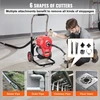 VEVOR Vamzdžių nuotekų valymo irenginys 1100W, sekcinis spiralinis grąžtas, rankinis padavimas