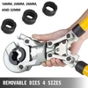 VEVOR Vamzdžių presavimo replės, rankinis rinkinys PEX vamzdžiams, Ø16–32 mm, 6 dalių