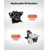 VEVOR Variklio atramų rinkinys, 2 vnt., skirtas 2014–2018 Chevrolet Silverado 1500 5.3L V8, OE 84175582, 84175583