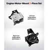 VEVOR Variklio atramų rinkinys, 2 vnt., skirtas 2014–2018 Chevrolet Silverado 1500 5.3L V8, OE 84175582, 84175583