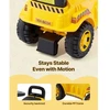 VEVOR Važiuojamas ekskavatoriaus automobilis vaikams, geltonas, YH-863A, 25 kg