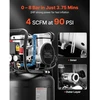 Koduva VEVOR vertikalus oro kompresorius 50 l, 1.5 kW, 8 bar