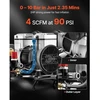 Koduva VEVOR vertikalus oro kompresorius, 30 l, 1.5 kW, 10 bar