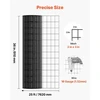 VEVOR Vielos tinklas 91 cm x 7,62 m, 2 x 3 in akučių, 16 gauge, cinkuotas, PVC dengtas