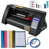 Koduva VEVOR vinilo pjaustyklė, 375 mm, LED ekranas, automatinė, su optiniu jutikliu ir SignMaster, skirta Windows