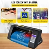 Koduva VEVOR vinilo pjaustyklė, 375 mm, LED ekranas, automatinė, su optiniu jutikliu ir SignMaster, skirta Windows