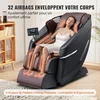 Sofa VEVOR Viso kūno masažo kėdė, SL bėgelio nulinės gravitacijos masažinė poilsio kėdė, 3D shiatsu