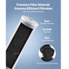 VEVOR Viso namo vandens filtro keitimo kasetė YMT005, CTO anglies blokas, 11 x 11 x 51 cm, 2 vnt.