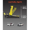 VEVOR Žemas automobilio domkratas, 2 t, plieno, su dvigubais stūmokliais, 75–505 mm