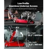 VEVOR Žemo profilio transmisijos kėliklis, 1000 lbs / 0.45 t, 16–64 cm, 360° pasukami priekiniai ratai