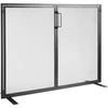 VEVOR Židinio apsauginė grotelė su durelėmis, 1 panelė, 990 x 780 mm, juoda