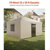 VEVOR Žiemos pavėsinės uždanga 3,68 x 4,9 m kietam stogui