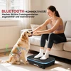 Koduva Vibracinė platforma treniruotėms, Bluetooth funkcija, nuotolinio valdymo pultas, 99 greičio lygiai, juoda, 47 x 32 x 12 cm