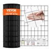 VEVOR Vielos tinklo ritinys, cinkuotas, su PVC danga, juodas, 61 cm x 15,2 m