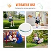 Koduva Vienguba sūpynių sėdynė VEVOR, 2 vnt., žalia, su 168 cm grandinėmis