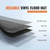 Koduva Vinilo grindų plytelės, 305 x 305 mm, juodo marmuro raštas, 50 vnt.