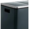Koduva Virtuvinė šiukšliadėžė 54 l, plienas ir ABS plastikas, 60,4 x 30 x 56,3 cm