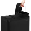 Koduva Virtuvinė šiukšliadėžė su pedalais, 54 l, 3 skyriai, plienas ir ABS, juoda, 60,4 x 30 x 56,3 cm