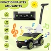Promotion Volkswagen 3-in-1 stumiamas vaikų automobilis, žalias