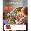 Koduva Magnetiniai konstruktoriaus blokeliai VEVOR, 150 vnt., Dark Castle, nuo 3 metų