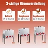 Promotion Automatinė lesyklėlė paukščiams, 26 l, reguliuojamas aukštis, sidabrinė, 43 x 20 x 44-56 cm