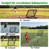 Promotion Futbolo kamuolio atmušėjas, 7 reguliuojami kampai, juodas, 101 x 96 x 97 cm