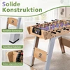 Promotion Stalo futbolo stalas su nuimamomis kojomis, medienos atspalvio, 88,5 x 69 x 71 cm