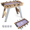 Promotion Stalo futbolo stalas su nuimamomis kojomis, medienos atspalvio, 88,5 x 69 x 71 cm