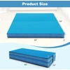 Promotion Sulankstomas gimnastikos ir jogos kilimėlis, 4 ft x 4 ft x 4 in, mėlynas