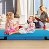 Promotion Sulankstomas gimnastikos ir jogos kilimėlis, 4 ft x 4 ft x 4 in, mėlynas
