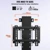 TV staliukas VEVOR Motorizuotas TV laikiklis su keltuvu, 50,8 cm eiga, 71,1–81,3 cm televizoriams, iki 59,9kg
