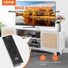 TV staliukas VEVOR Rataninė TV spintelė, balta, 168 x 40 x 64 cm, iki 191 cm televizoriui