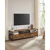 TV staliukas Koduva TV spintelė iki 80 colių televizoriui, 3 stalčiai, 3 atviros lentynos, 178 x 40 x 50 cm