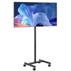 TV staliukas VEVOR Mobilus TV stovas TC10, 17-55 colių ekranams, 470 x 420 x 1365 mm