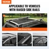 VEVOR Universalus stogo bagažinės skersinis, 119,9 cm, transporto priemonėms su paaukštintais šoniniais bėgeliais