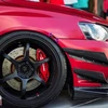Greito atjungimo tvirtinimo detalės, laikikliai automobiliui, violetiniai, 4vnt