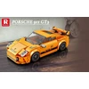 Konstruktorius/dėlionė oranžinė mašinėlė Porsche 911, 318 dalių
